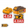 INGCO Μπουλονόκλειδο Κρουστικό Μπαταρίας 20V Li-Ion 550-700Nm με AI CIWLI2055E